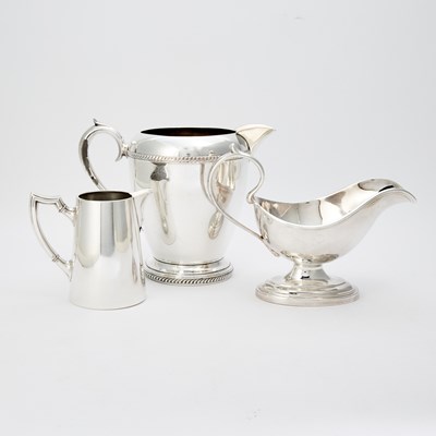 Lot 552 - Group of Silver Plated Table Articles