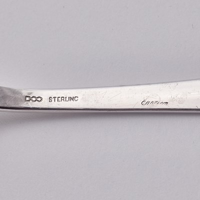 Lot 136 - Dominick & Haff Sterling Silver Flatware Service