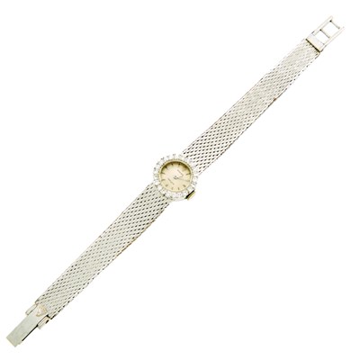 Lot 2125 - Rolex Lady's White Gold and Diamond Wristwatch
