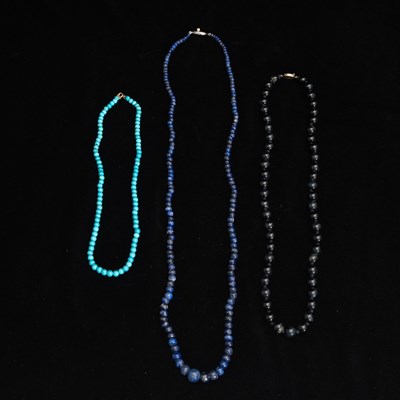 Lot 204 - Group of Three Beaded Necklaces
