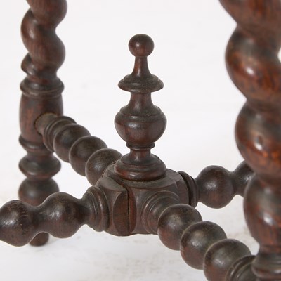 Lot 457 - Early Victorian Irish Marquetry-Inlaid Yew Wood Davenport Desk