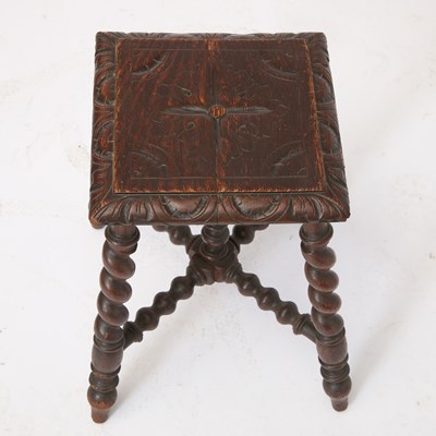 Lot 457 - Early Victorian Irish Marquetry-Inlaid Yew Wood Davenport Desk