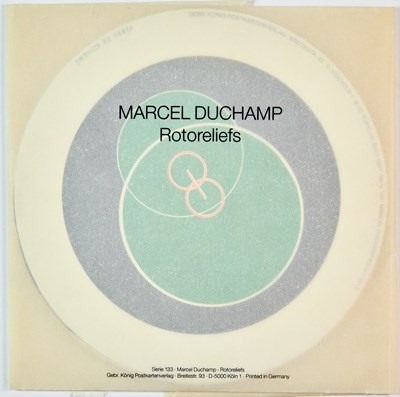 Lot 102 - Set of six facsimile Duchamp rotoreliefs