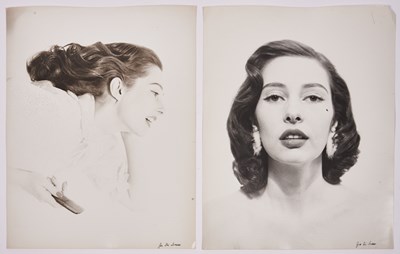 Lot 10 - The important and extensive archive of original fashion photographs of model Dorothy Rice, 1945-58