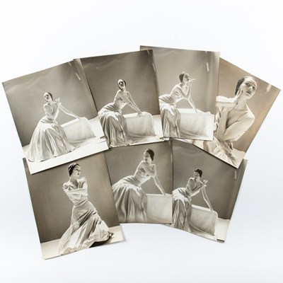 Lot 10 - The important and extensive archive of original fashion photographs of model Dorothy Rice, 1945-58