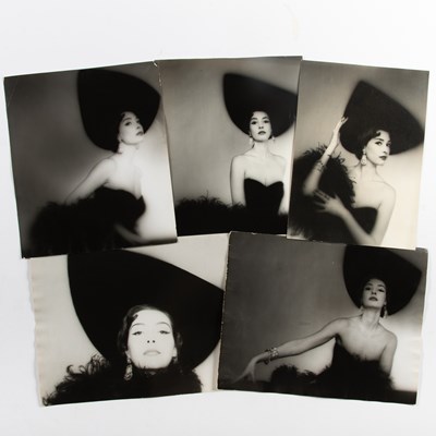 Lot 10 - The important and extensive archive of original fashion photographs of model Dorothy Rice, 1945-58