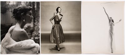 Lot 10 - The important and extensive archive of original fashion photographs of model Dorothy Rice, 1945-58