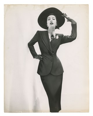 Lot 10 - The important and extensive archive of original fashion photographs of model Dorothy Rice, 1945-58