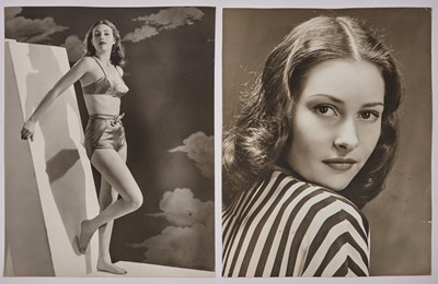 Lot 10 - The important and extensive archive of original fashion photographs of model Dorothy Rice, 1945-58