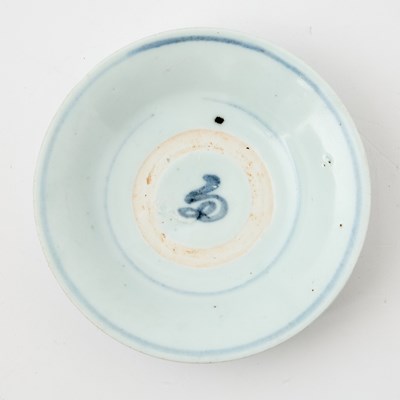 Lot 538 - A Chinese Blue and White Porcelain Saucer Dish