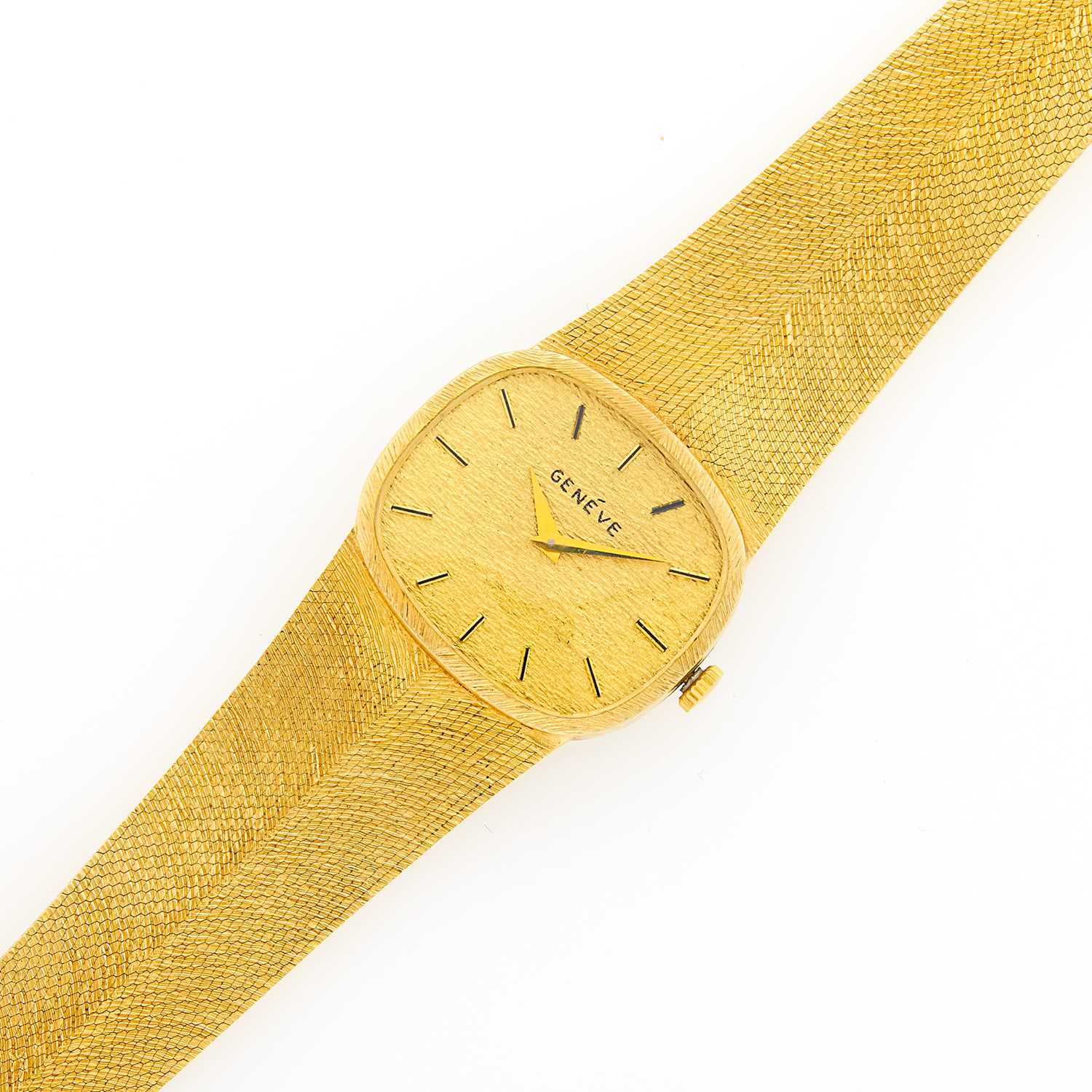 Lot 2211 - Gentleman's Gold Wristwatch