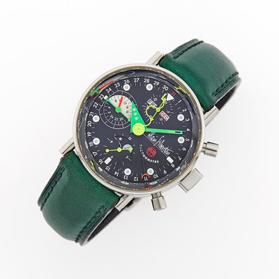 Lot 2231 - Alain Silberstein Stainless Steel 'Krono 2' Wristwatch, Ref. 1994/1405