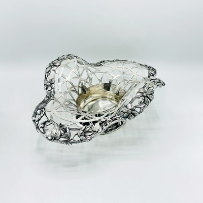 Lot 1259 - Gorham Art Nouveau Sterling Silver Flower Basket
