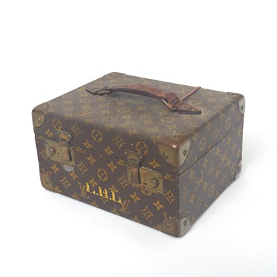 Lot 342 - Louis Vuitton Monogram Canvas Train/Makeup Case