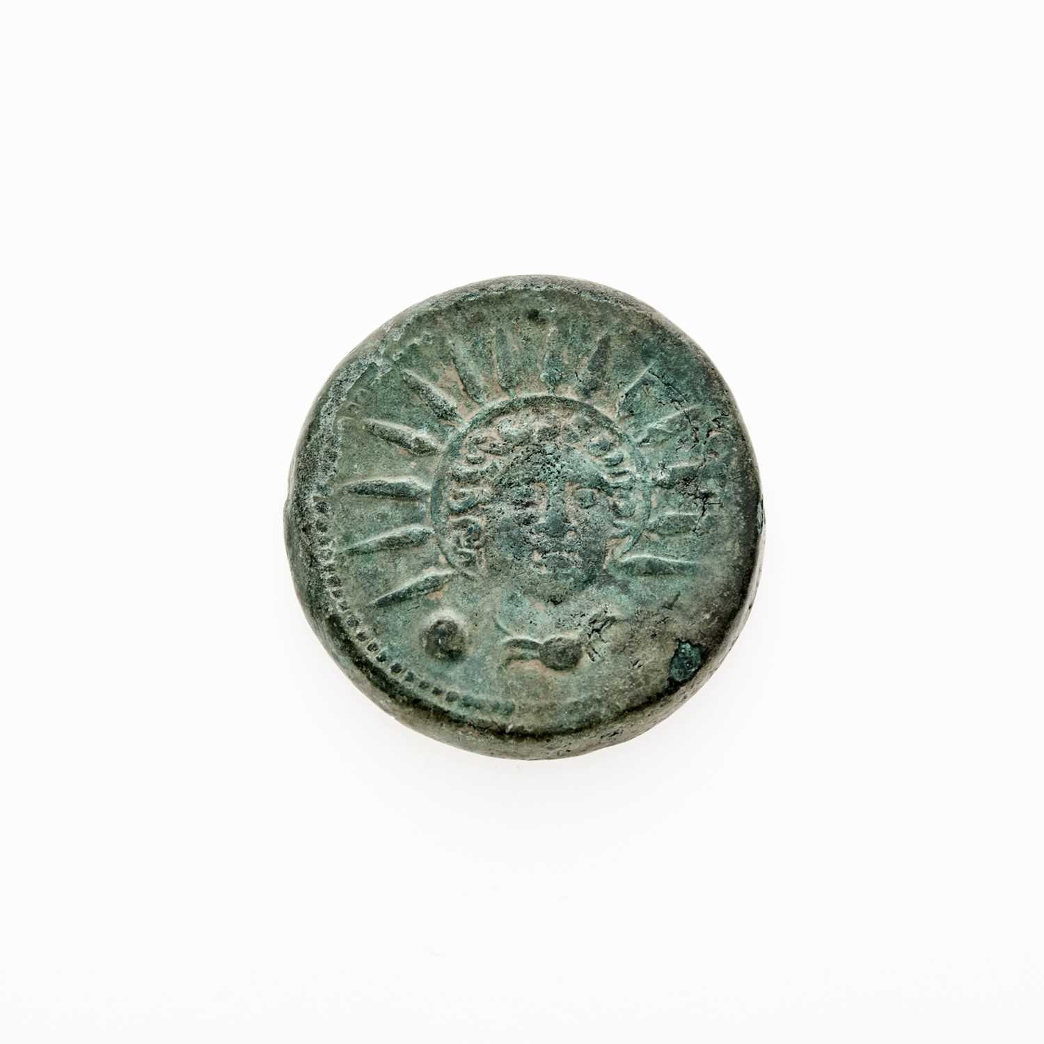 Lot 5 - Anonymous Issue. c. 217-215 B.C.E. AE Uncia (12.66g, 30mm).
