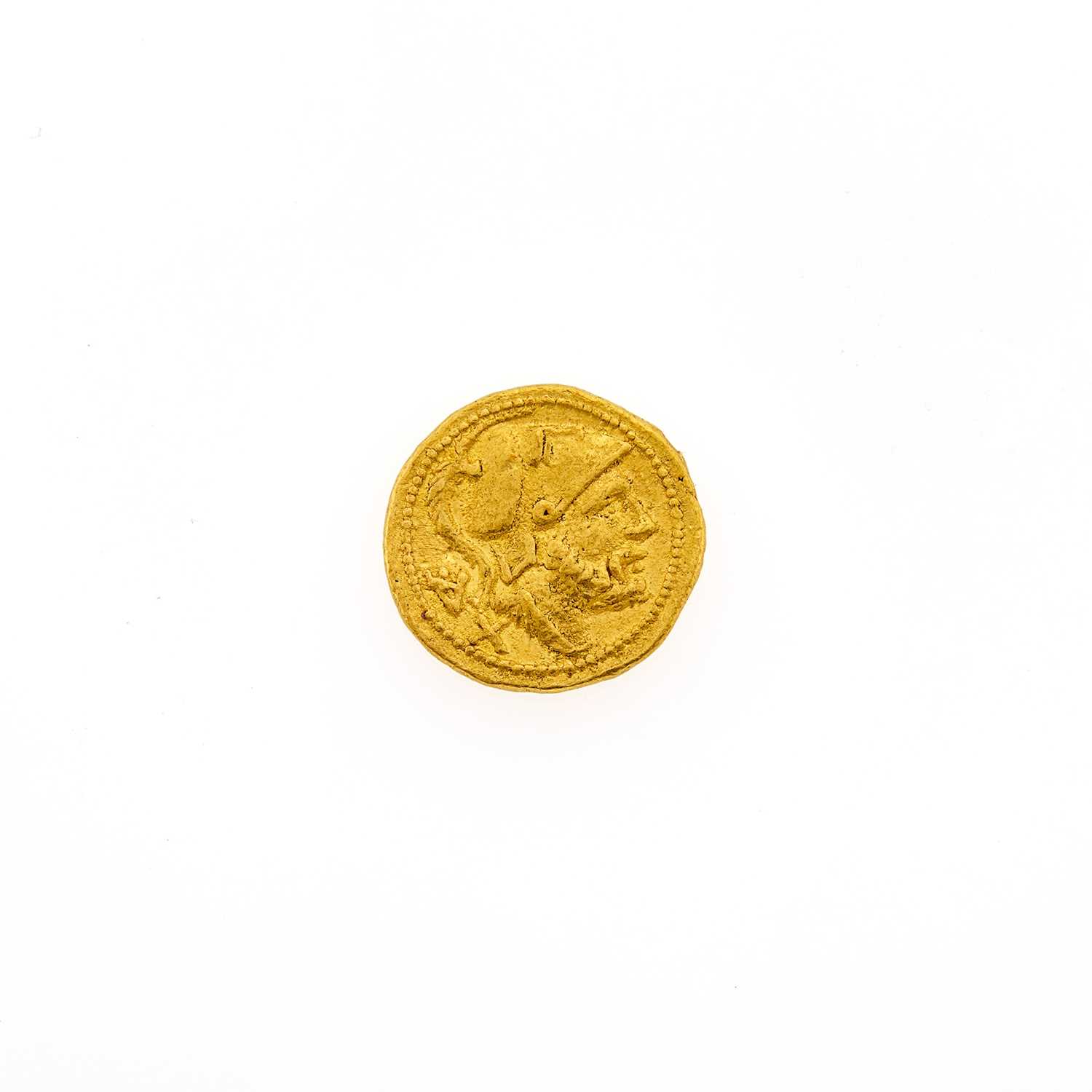Lot 6 - Anonymous Issue. c. 211 B.C.E. AV 60 As (3.35g, 15mm).