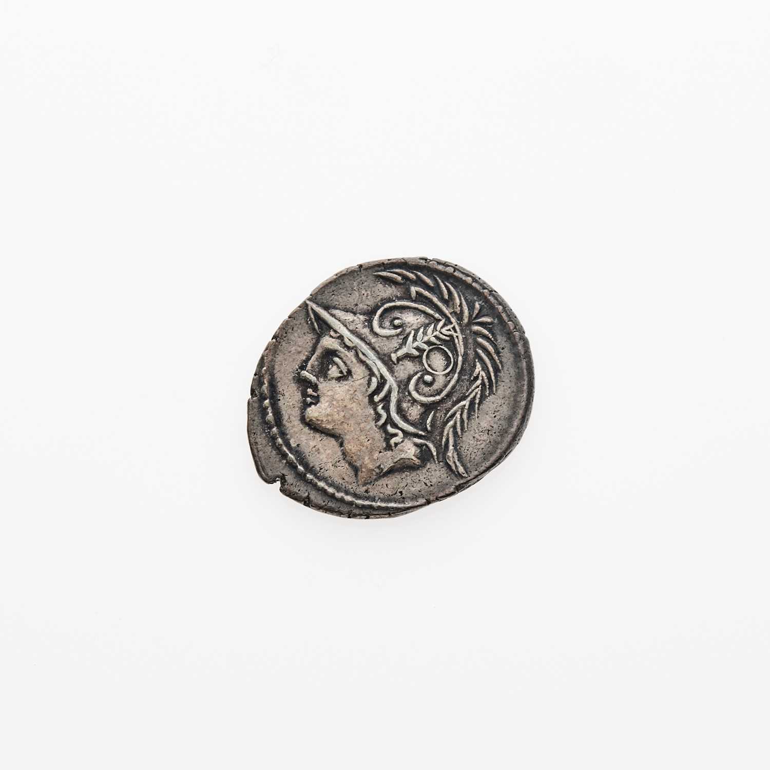 Lot 10 - Q. Thermus M.f. c. 103 B.C.E. AR Denarius (3.87g, 22mm).