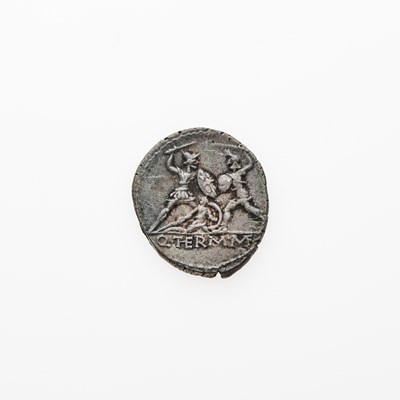 Lot 10 - Q. Thermus M.f. c. 103 B.C.E. AR Denarius (3.87g, 22mm).