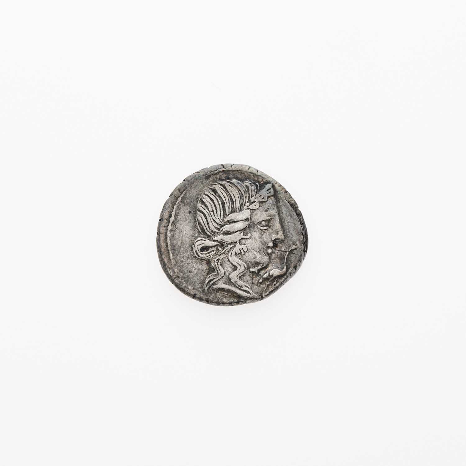 Lot 17 - A. Caecilius Metellus Pius, Imperator. c. 81 B.C.E. AR Denarius (3.71g, 17mm).