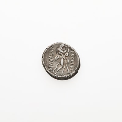 Lot 24 - Q. Pomponius Musa. c. 66 B.C.E. AR Denarius (3.79g, 18mm).