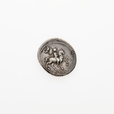 Lot 32 - M. Aemilius Lepidus. c. 61 B.C.E. AR Denarius (3.80, 19mm).