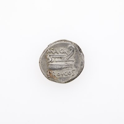 Lot 39 - Pompey the Great. c. 49 B.C.E. AR Denarius (4.25g, 18.5mm).