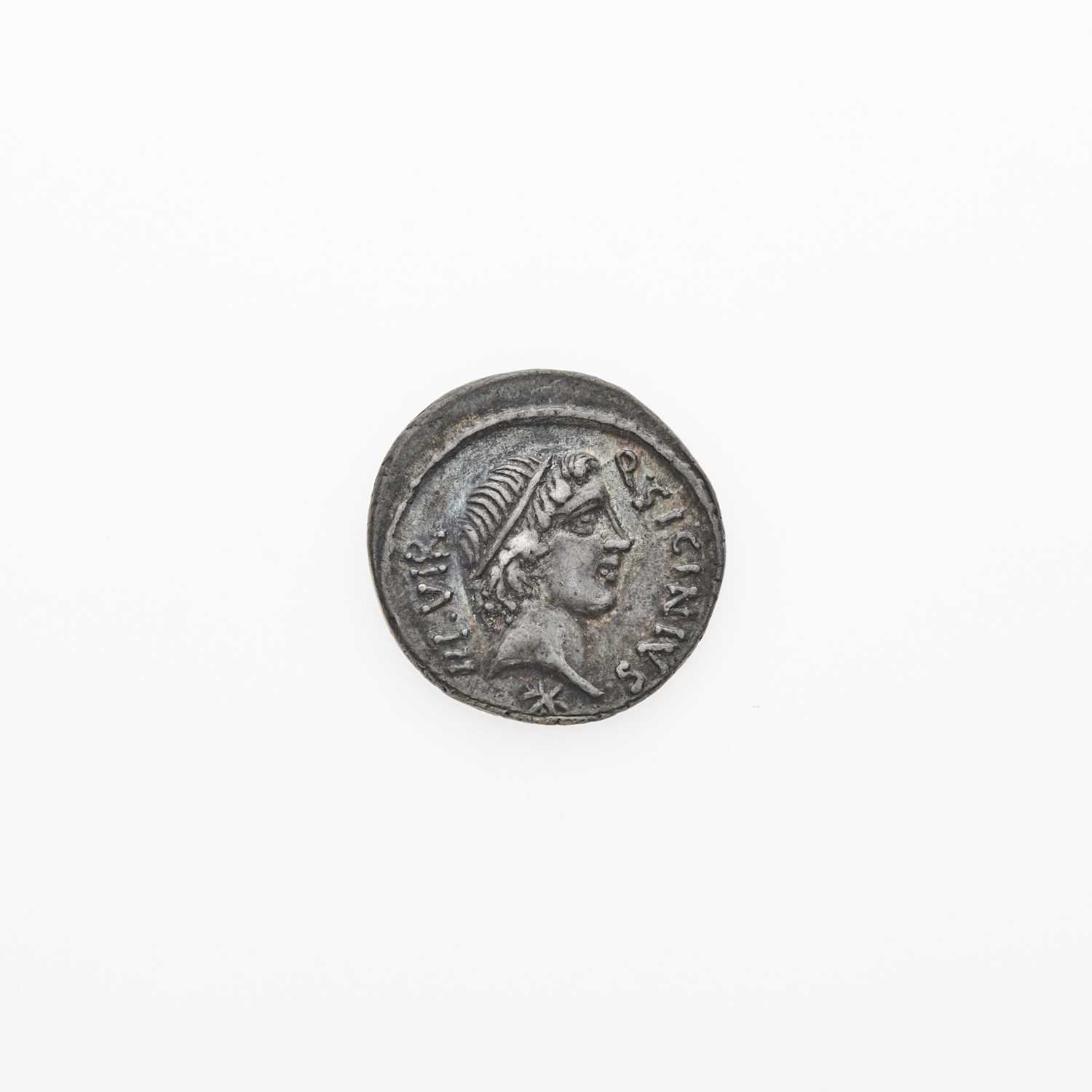 Lot 40 - Q. Sicinius and C. Coponius. c. 49 B.C.E. AR Denarius (3.85g, 18mm).