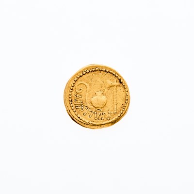 Lot 51 - Julius Caesar, A. Hirtius (Moneyer). c. 46 B.C.E. AV Aureus (8.14g, 20mm).