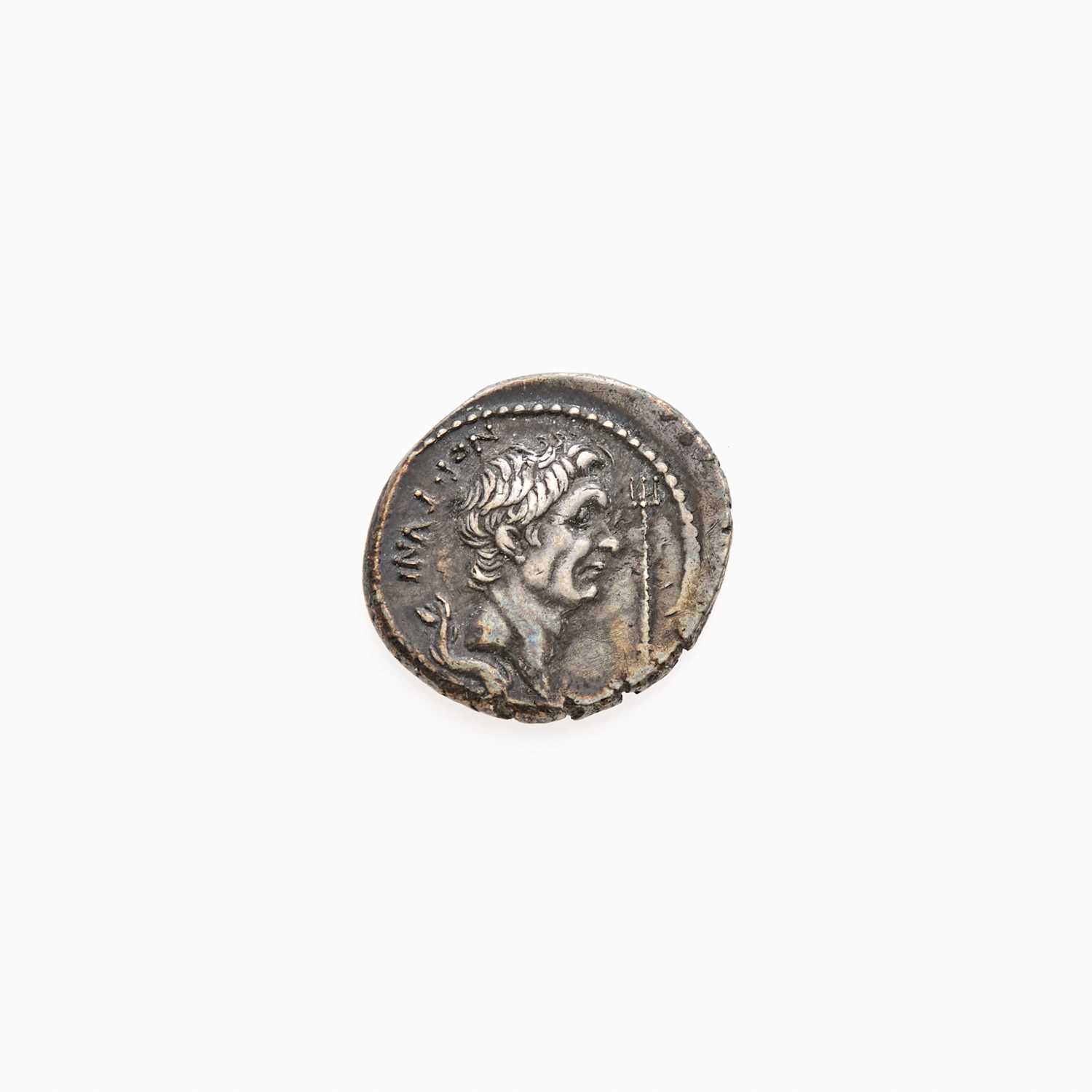 Lot 57 - Pompey the Great, c. 44-43 B.C.E. AR Denarius (4.09g, 19mm).