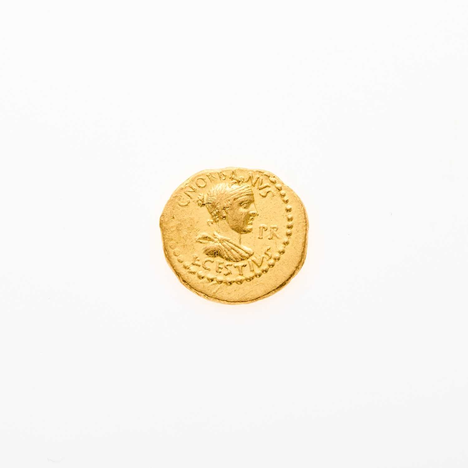 Lot 59 - L. Cestius and C. Norbanus, c. 43 B.C.E. AV Aureus (8.08g, 20mm).