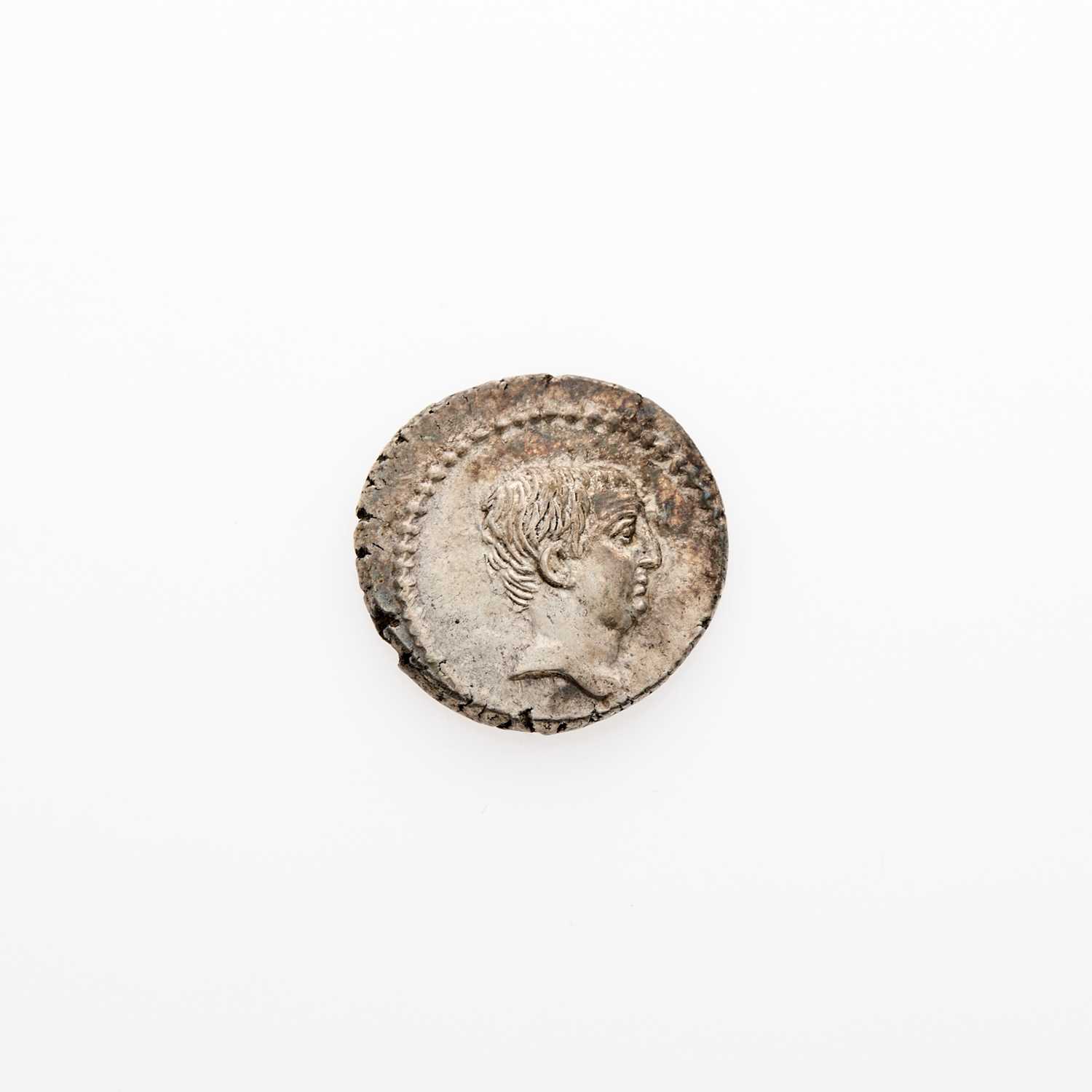 Lot 65 - L. Livineius Regulus. c. 42 B.C.E. AR Denarius (3.85g, 18mm).