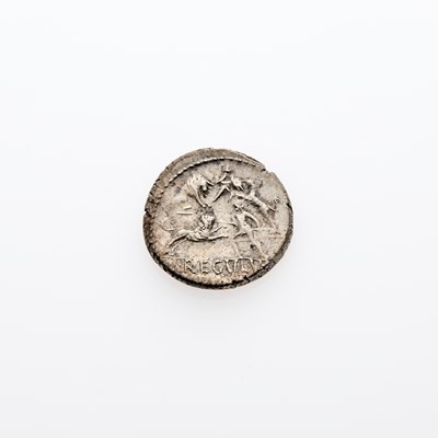Lot 65 - L. Livineius Regulus. c. 42 B.C.E. AR Denarius (3.85g, 18mm).