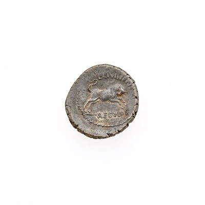 Lot 66 - Julius Caesar and L. Livineius Regulus (Moneyer). c. 42 B.C.E. AR Denarius (3.97g, 19mm).