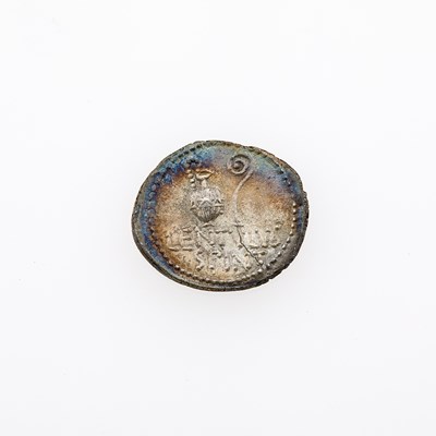Lot 70 - Cassius, Imperator. c. 42 B.C.E. AR Denarius (3.40g, 20mm).