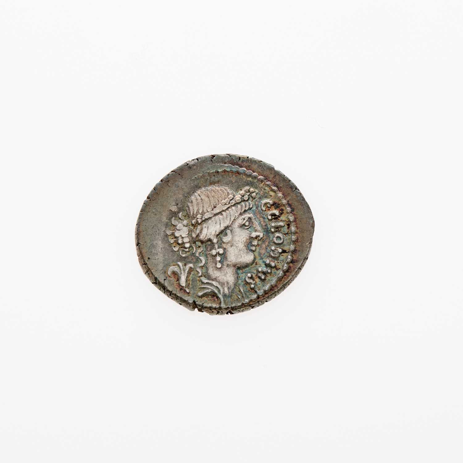 Lot 73 - C. Clodius C. f. Vestalis. c. 41 B.C.E. AR Denarius (3.78g, 20mm).