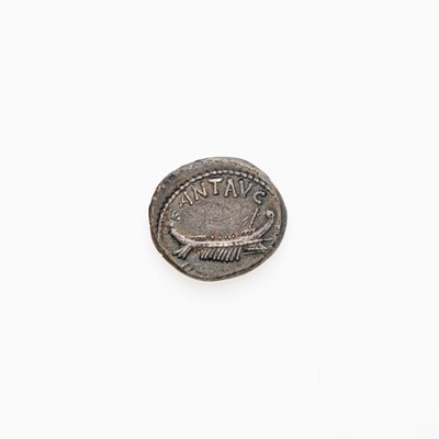 Lot 75 - Mark Antony. c. 32-31 B.C.E. AR Legionary Denarius (3.64g, 16mm).