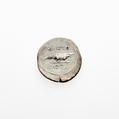 Lot 79 - Octavian. c. 29-27 B.C.E. AR Denarius (3.87g, 21mm).