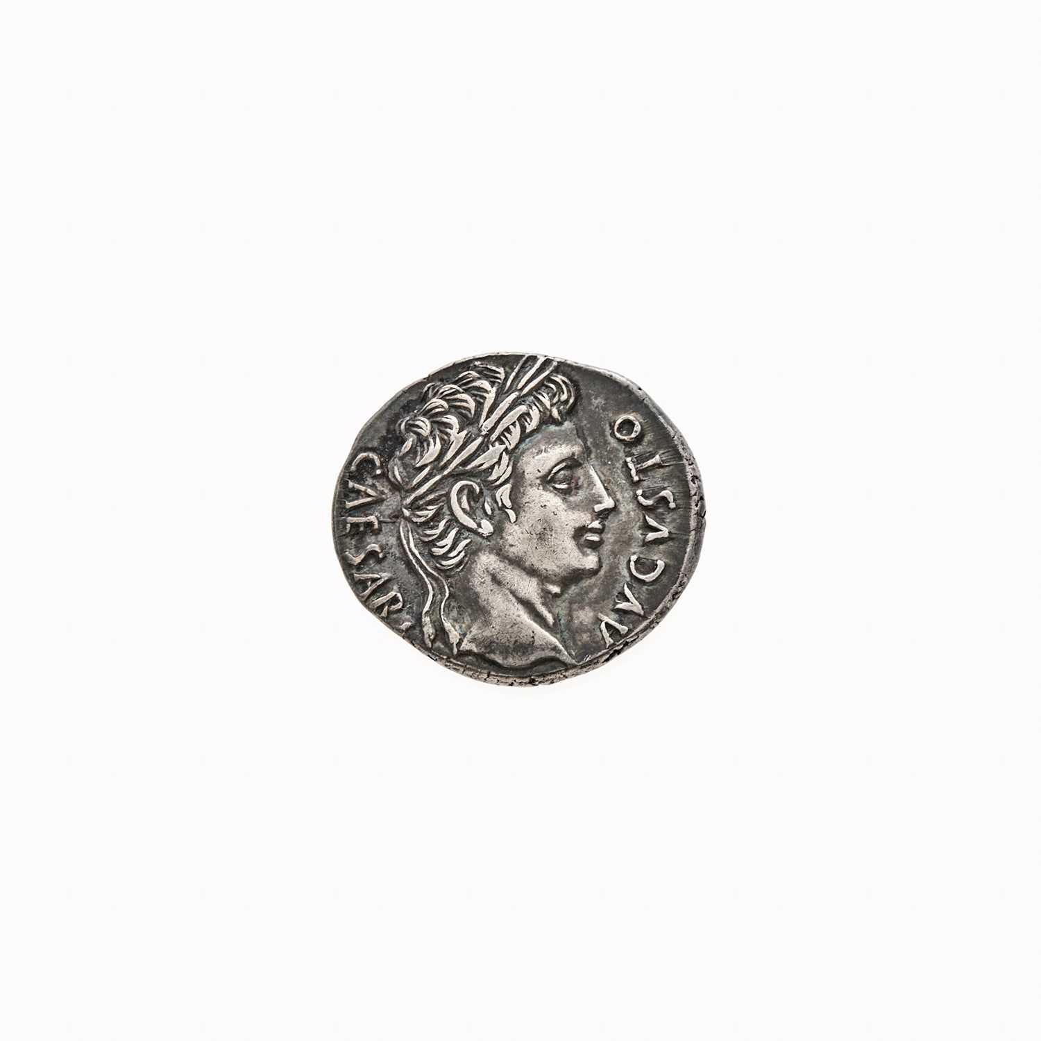 Lot 89 - Augustus. c. 18 B.C.E. AR Denarius (3.83g, 19mm).