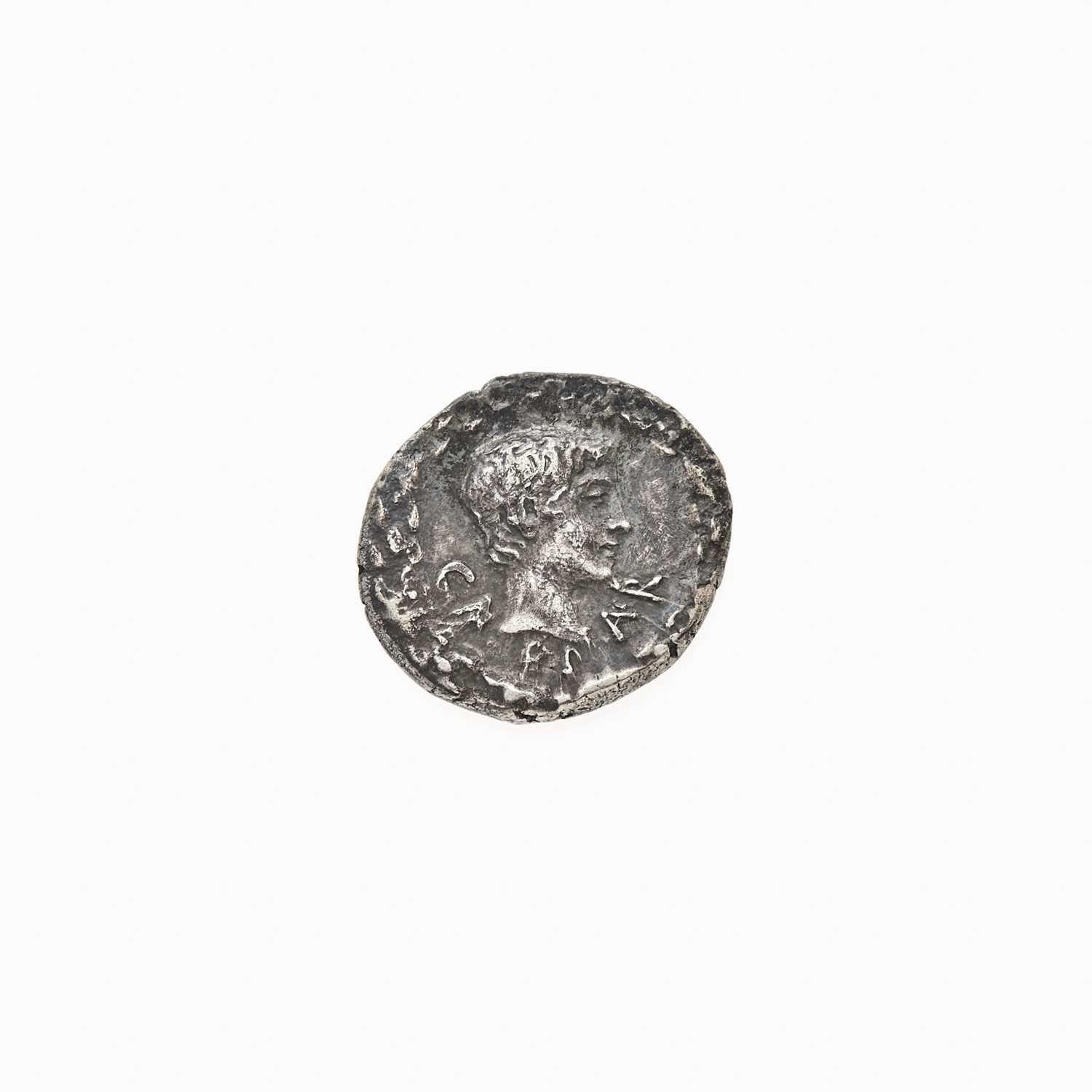 Lot 90 - Augustus. c. 17 B.C.E. AR Denarius (3.79g, 19mm).