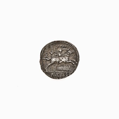 Lot 91 - Augustus. c. 8-7 B.C.E. AR Denarius (3.75g, 18mm).