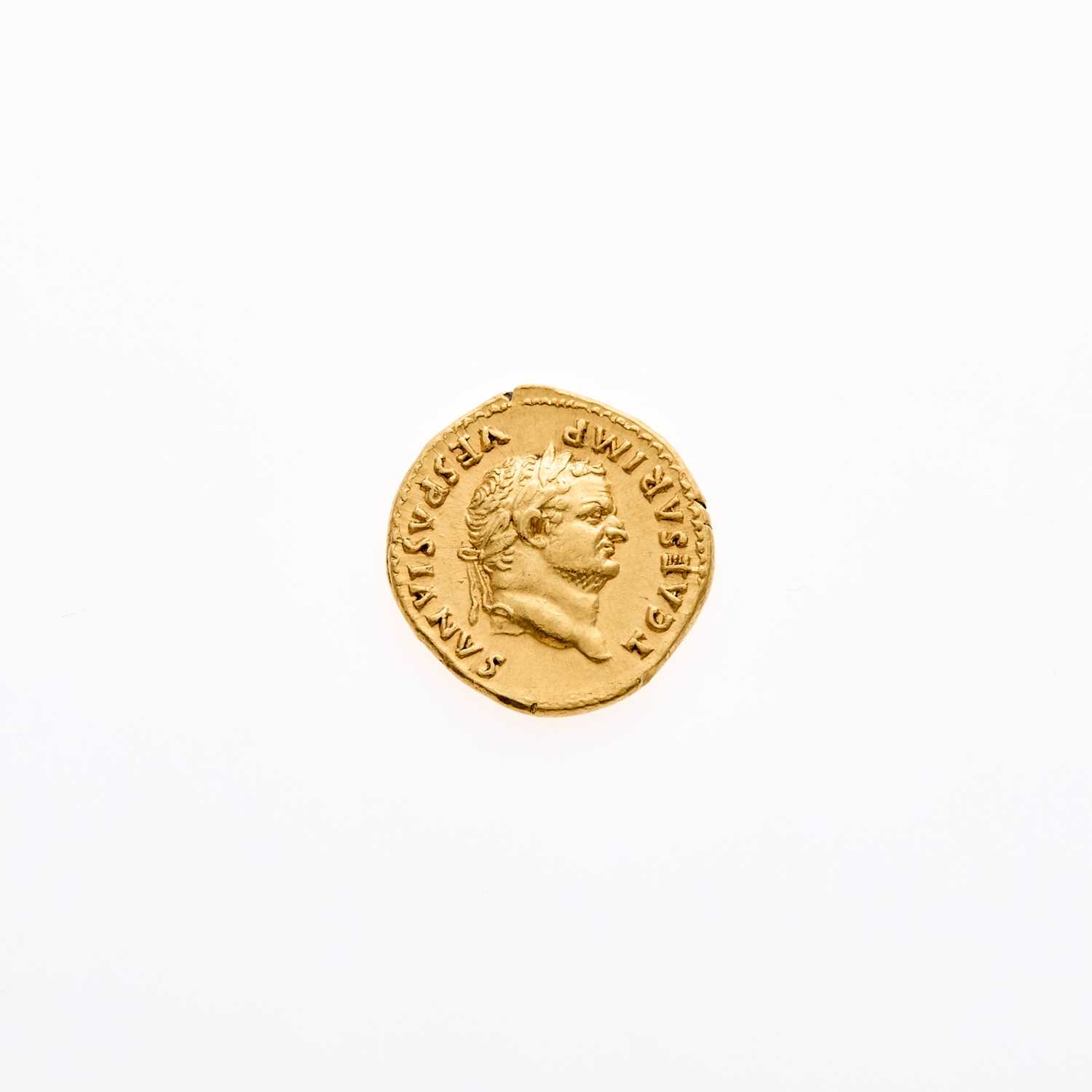 Lot 104 - Titus, Caesar. c. 77-78 C.E., AV Aureus (7.21g, 19mm).
