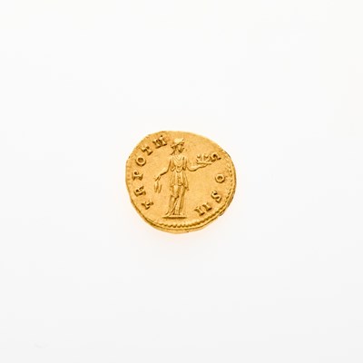 Lot 116 - Marcus Aurelius, Caesar. c. 147-148 C.E. AV Aureus (7.26g, 19mm).