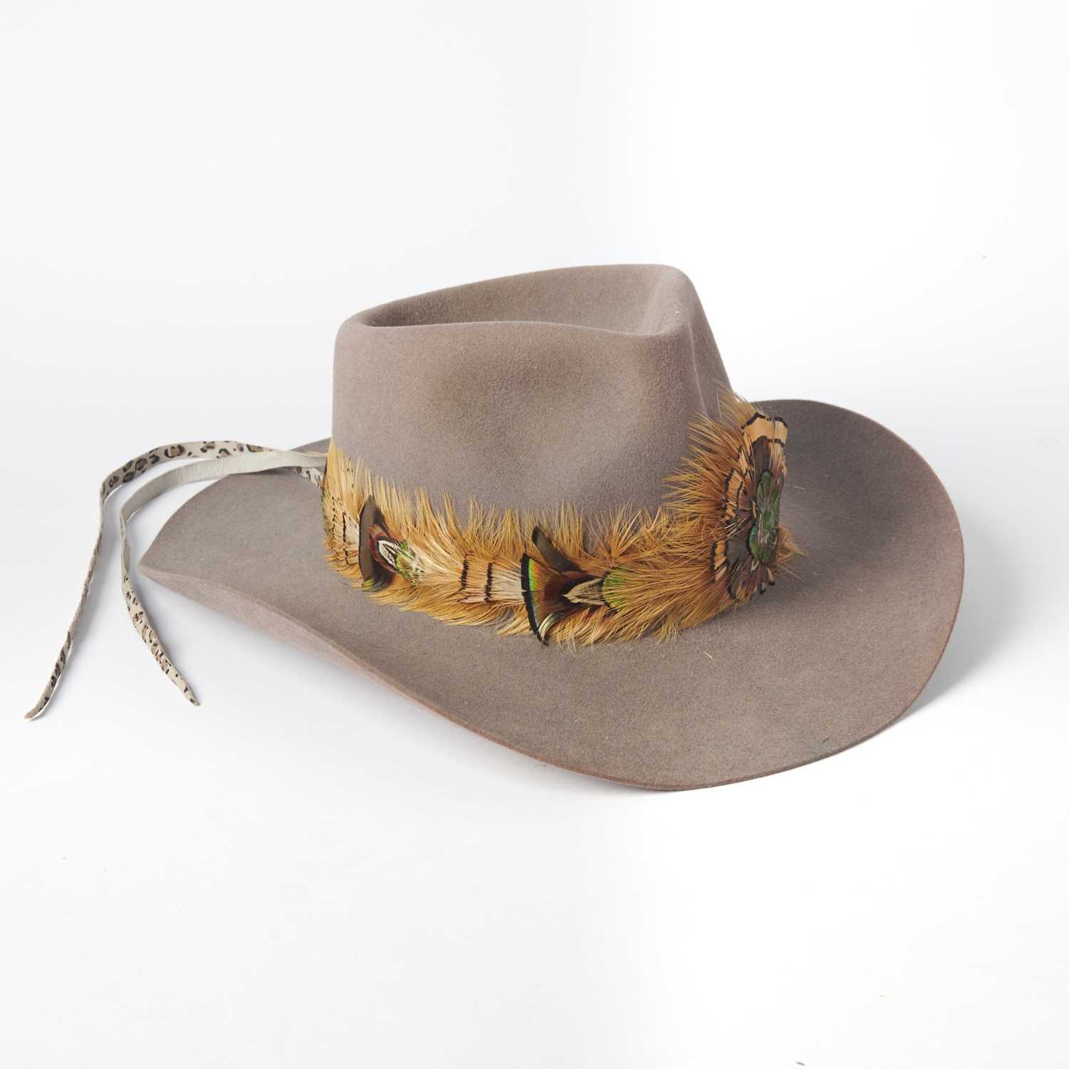 Lot 87 - Mary Tyler Moore's finely crafted Akubra hat