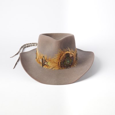 Lot 87 - Mary Tyler Moore's finely crafted Akubra hat