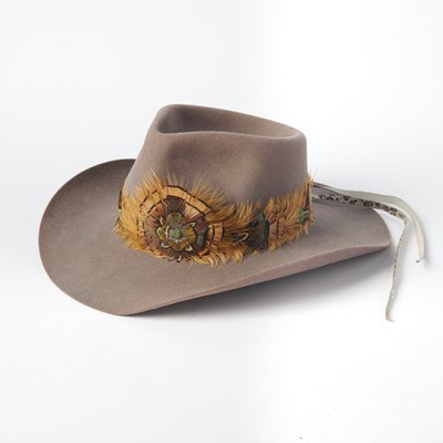 Lot 87 - Mary Tyler Moore's finely crafted Akubra hat