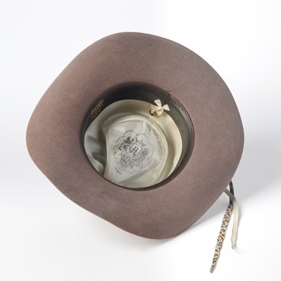 Lot 87 - Mary Tyler Moore's finely crafted Akubra hat
