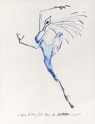 Lot 77 - Inscribed by Jules Feiffer to Mary Tyler Moore