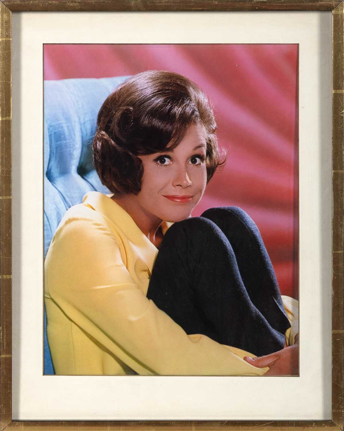 Lot 62 - Framed photographs and ephemera from the career of Mary Tyler Moore