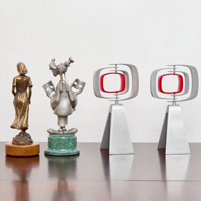 Lot 92 - Four awards presented to Mary Tyler Moore