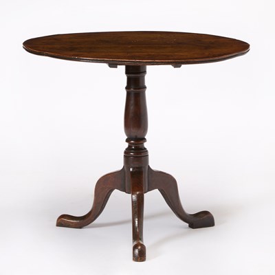 Lot 140 - George I Oak Tripod Table